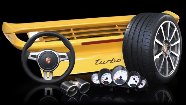 Originálne náhradné diely Porsche - nové aj použité